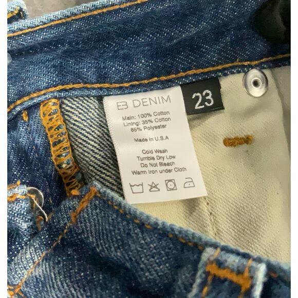 EB Denim OG Reinvented Reclaimed Distressed Denim Jeans 23 - Picture 3 of 5